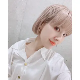 ミディアム カラー ヘアアレンジ メンズ キッズ BRAIDS💎愛子 大人ハイライト💎のヘアスタイル