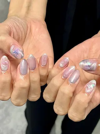 ネイル NailByua 武蔵新城徒歩4分のネイルデザイン