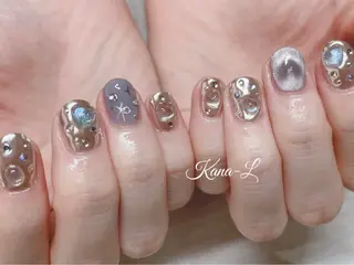 ネイル 芦辺 香奈のネイルデザイン
