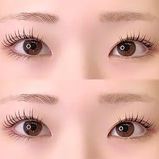 マツエク・マツパ Be. eyelash＆eyebrow 岡山店所属・🦋be. みうち🦋のマツエク・マツパデザイン