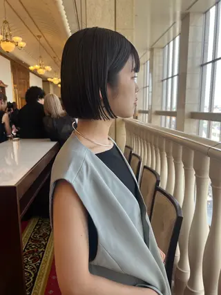 ショート ボブ指名No.1/ ボブパーマ/ユキのヘアスタイル