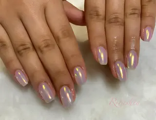 ネイル うる艶♡透明感ネイル Rirashiaのネイルデザイン