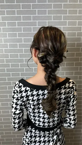 ロング u Eriko/ ヘアセット/美髪のヘアスタイル