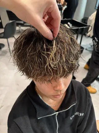 ショート パーマ メンズ メンズヘア◎ なぐらのヘアスタイル