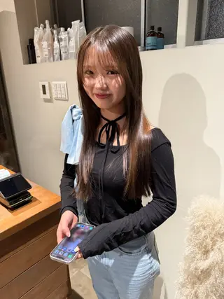 ロング fubuki🪷 似合わせカットカラーのヘアスタイル