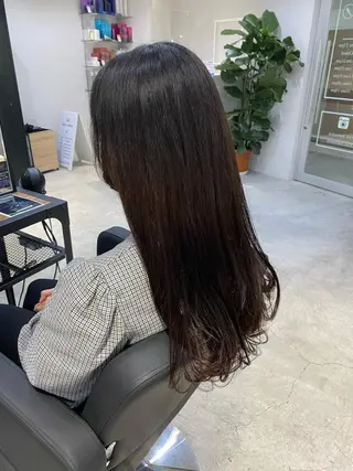 ロング 中西 きょうかのヘアスタイル