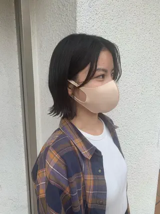 ショート カラー ヘアアレンジ 中津/柔らかカラー/ ナガオ　イズミのヘアスタイル