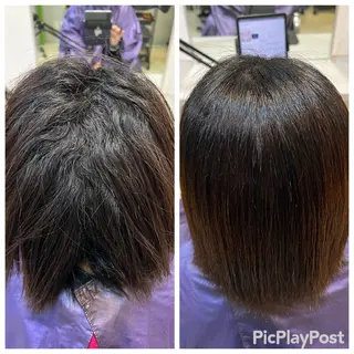 ミディアム 土岐 泰廣のヘアスタイル