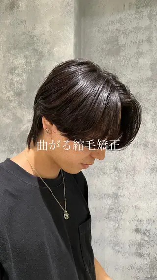 ショート メンズパーマ/縮毛 超特化/tomokiのヘアスタイル