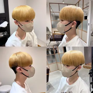 ショート メンズ か ののヘアスタイル