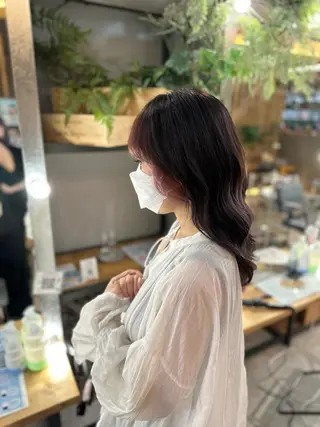 ロング カラー 溜 一太のヘアスタイル