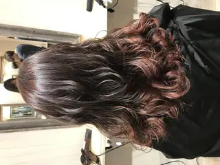 カラー 嶋村夏実🌼レイヤー 🌸白髪ぼかしのヘアスタイル