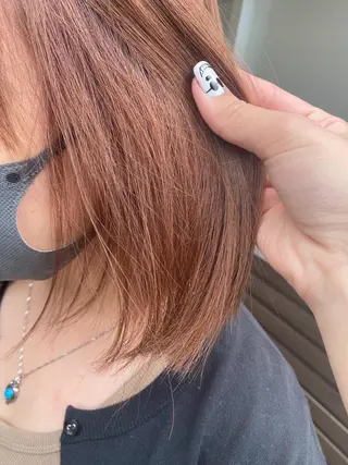 ミディアム カラー 🕶️佐藤 海李🐏のヘアスタイル