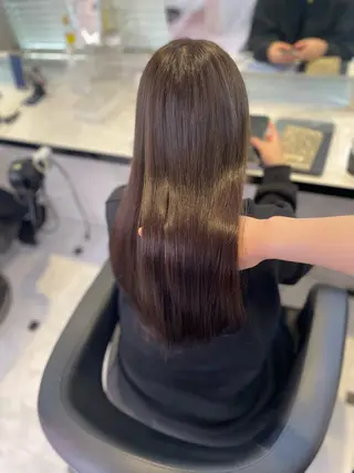 セミロング うる艶トレンドヘア 🕊️上野BABYのヘアスタイル