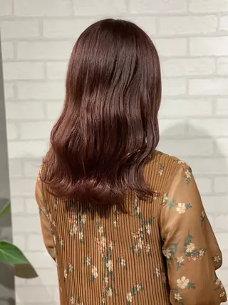 ミディアム カラー 一戸 拓斗のヘアスタイル