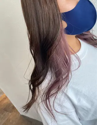 セミロング カラー HIYOSHI　✂︎ 艶髪職人のヘアスタイル