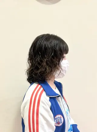 ショート パーマ ミ ユのヘアスタイル