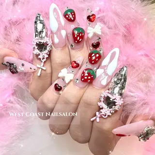 ネイル west coast スカルプ専門店のネイルデザイン