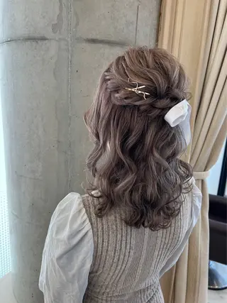 ヘアアレンジ 🦋Misaki🦋 メンズパーマ/着付けのヘアスタイル