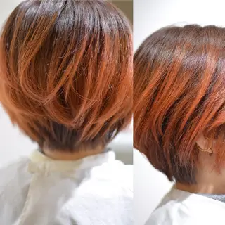 ショート 木村 創造🌟 デザインカラーお任せのヘアスタイル