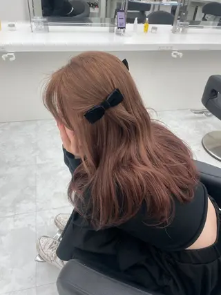 セミロング MOE 福岡韓国ヘア✧︎のヘアスタイル