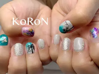 ネイル 自宅サロン鎌倉 KORONのネイルデザイン
