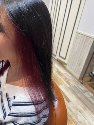 セミロング 菊池 純香のヘアスタイル
