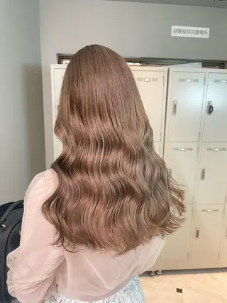 ロング カラー ヘアアレンジ 🎨透明感モテカラー DAIKI🎨のヘアスタイル