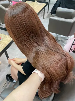 カラー 🤍ベージュ/透明感 韓国ヘア/まりん🤍のヘアスタイル