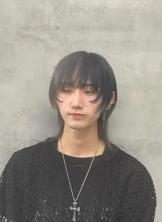 カラー メンズ CINQ ドリームプラザ店所属・竹内 仁のヘアスタイル