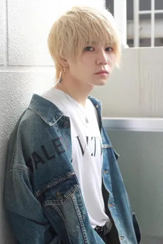 ショート カラー メンズ 曲がる縮毛矯正 髪質改善/西尾 幸樹のヘアスタイル