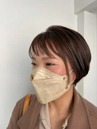 ショート 【店長】ショート 似合わせ🦩相羽里美のヘアスタイル