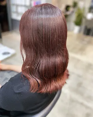 セミロング メンズ指名多数✂︎ 松本明日翔のヘアスタイル