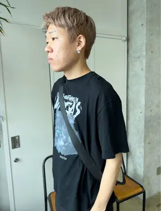 カラー メンズ myu 🐈⬛のヘアスタイル