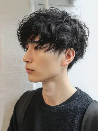ショート メンズ パーマ 木澤 航のその他イメージ