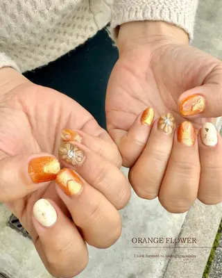 ネイル Seemly 千田町店所属・フラワーパラジェル 🌸シームリーエミのネイルデザイン