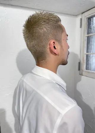 ショート カラー パーマ メンズ 髪質改善/縮毛矯正 ボブ/Ryuseiのヘアスタイル