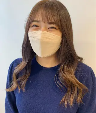 ロング カラー ayumi🌈 インナーカラー🌈のヘアスタイル