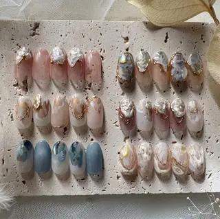 ネイル nuu 栄 / シェアサロン所属・nuu栄 ユキ / 大人ニュアンスのネイルデザイン