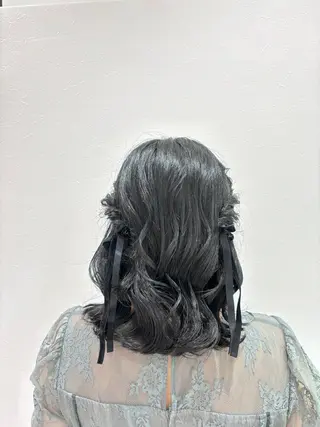 ヘアアレンジ 縮毛矯正得意✂️ KUSHUKAのヘアスタイル