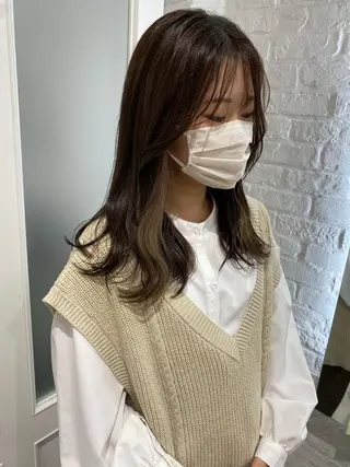 ロング カラー 🍀透明感抜群🍀/ ハイトーンカラーのヘアスタイル