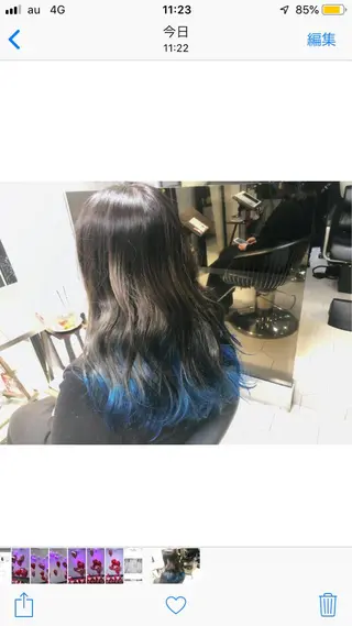 ロング カラー Blue所属・透明感カラー 🫰🏻💗 高橋舞のその他イメージ