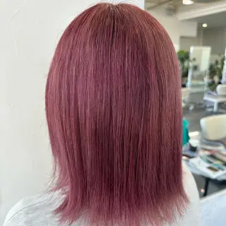 カラー 町田 里奈のヘアスタイル