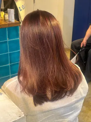 ロング カラー ナチュラル大人っぽい スタイル　MAORIのヘアスタイル
