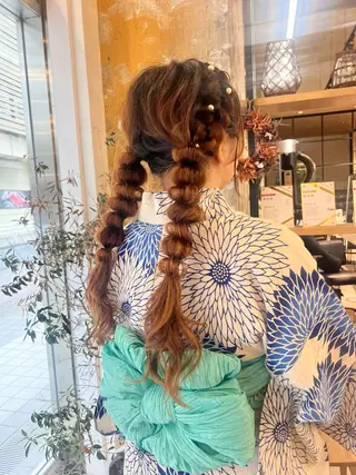 ロング ブリーチ/髪質改善 shiinaのヘアスタイル