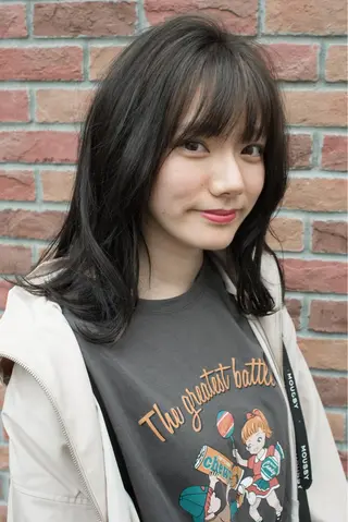 セミロング カラー 千葉 慎也のヘアスタイル