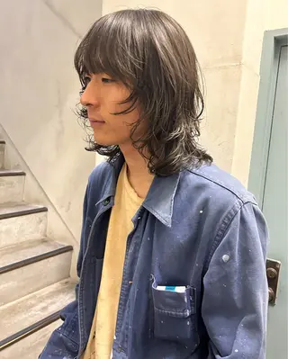 ミディアム メンズ 原 瑞希のヘアスタイル