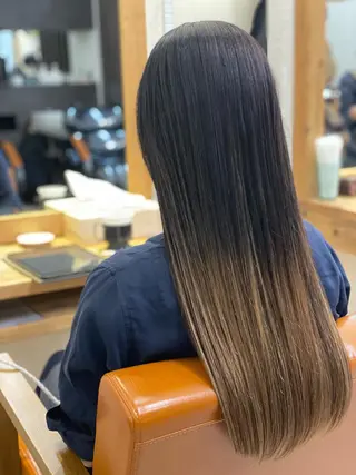 ロング 森下 友　Dio...池袋のヘアスタイル