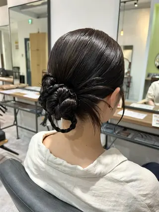 ヘアアレンジ Amy 🌼 桐山直緒のマツエク・マツパデザイン