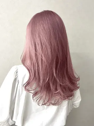 ロング カラー モテ髪カラー💗🫧 CHIHIROのヘアスタイル